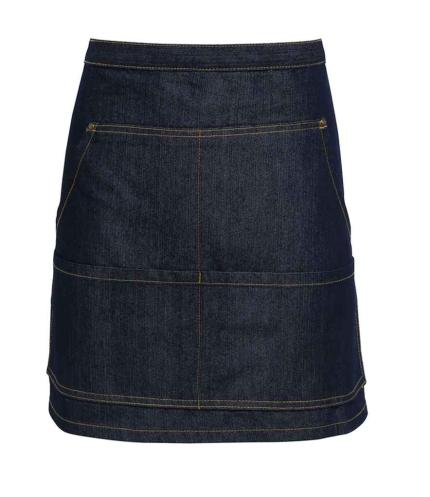 Premier Denim Waist Apron - Indigo Denim | Order Uniform UK Ltd