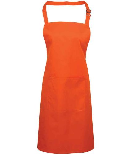 Premier 'Colours' Bib Apron with Pocket 0