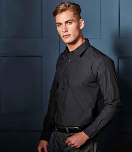 Premier Supreme Long Sleeve Poplin Shirt 1