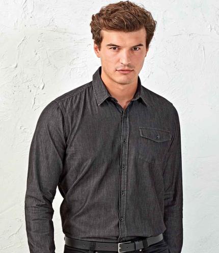 Premier Jeans Stitch Denim Shirt 3