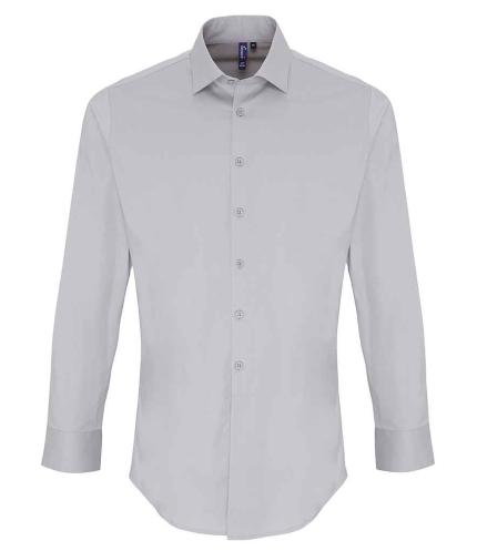 Premier Long Sleeve Stretch Fit Poplin Shirt