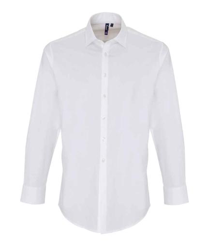 Premier Long Sleeve Stretch Fit Poplin Shirt