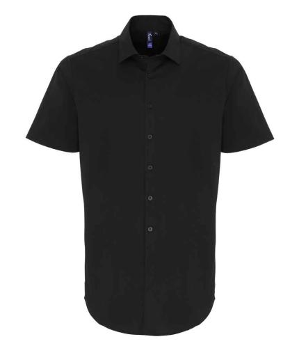 Premier Short Sleeve Stretch Fit Poplin Shirt