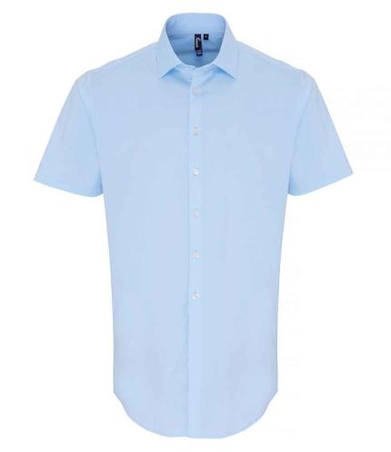 Premier Short Sleeve Stretch Fit Poplin Shirt