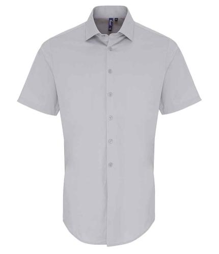 Premier Short Sleeve Stretch Fit Poplin Shirt