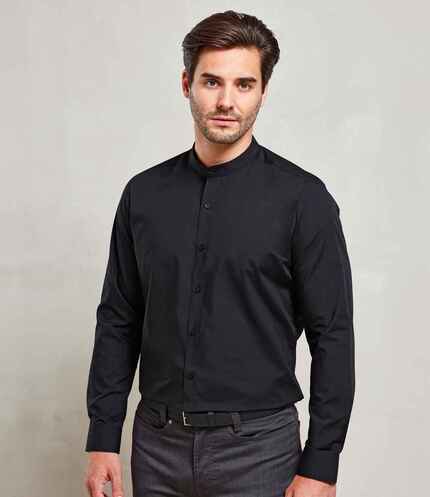 Premier Long Sleeve Grandad Shirt 2