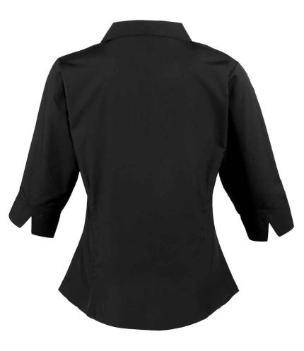 Premier Ladies 3/4 Sleeve Poplin Blouse 1