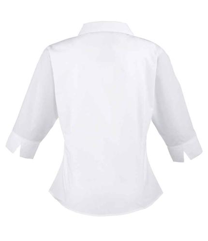 Premier Ladies 3/4 Sleeve Poplin Blouse 1