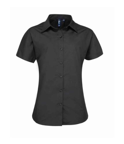 Premier Ladies Supreme Short Sleeve Poplin Shirt 0