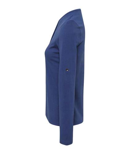 Premier Ladies Long John Roll Sleeve T-Shirt 1