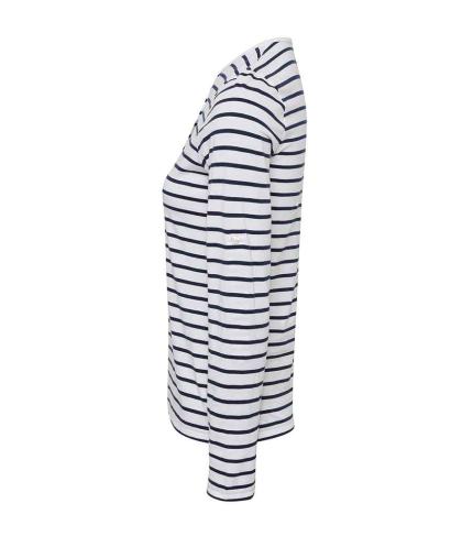 Premier Ladies Long John Roll Sleeve T-Shirt 1