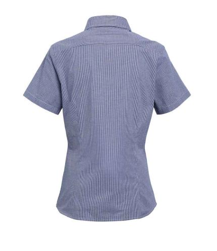 Premier Ladies Gingham Short Sleeve Shirt 2