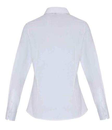 Premier Ladies Long Sleeve Stretch Fit Poplin Shirt 2