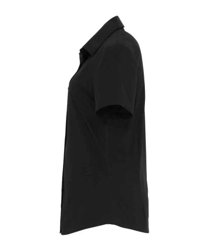 Premier Ladies Short Sleeve Stretch Fit Poplin Shirt 1