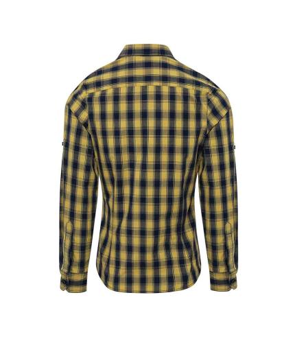 Premier Ladies Mulligan Check Long Sleeve Shirt 2