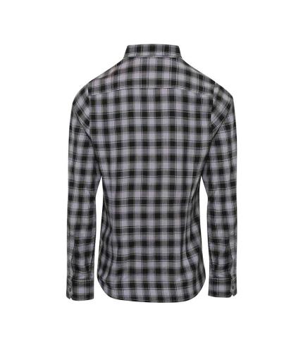Premier Ladies Mulligan Check Long Sleeve Shirt 2