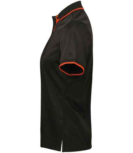 Premier Ladies Contrast Coolchecker® Piqué Polo Shirt 2