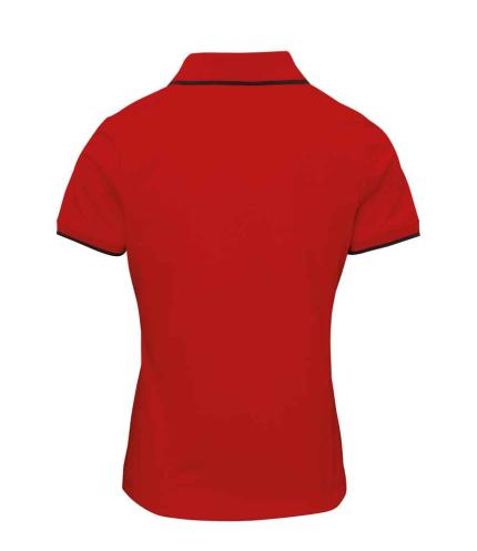 Premier Ladies Contrast Coolchecker® Piqué Polo Shirt 1