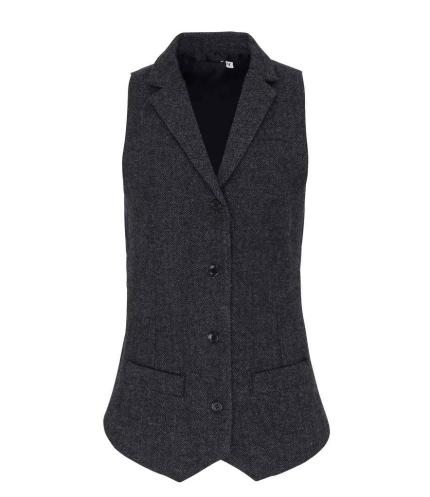 Premier Ladies Herringbone Waistcoat