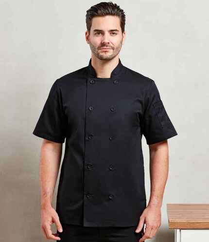 Premier Short Sleeve Chef's Jacket 2