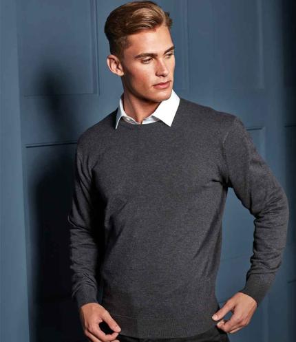 Premier Cotton Rich Crew Neck Sweater 2