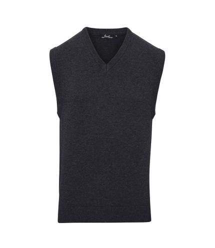 Premier Sleeveless Cotton Acrylic V Neck Sweater