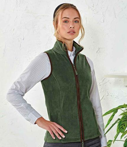Premier Ladies Artisan Fleece Gilet 1