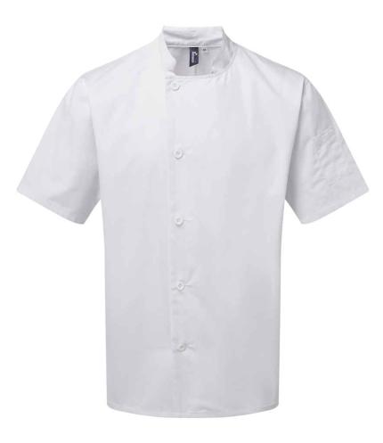 Premier Essential Short Sleeve Chef's Jacket