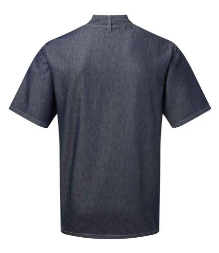 Premier Short Sleeve Zipped Chef's Jacket 1