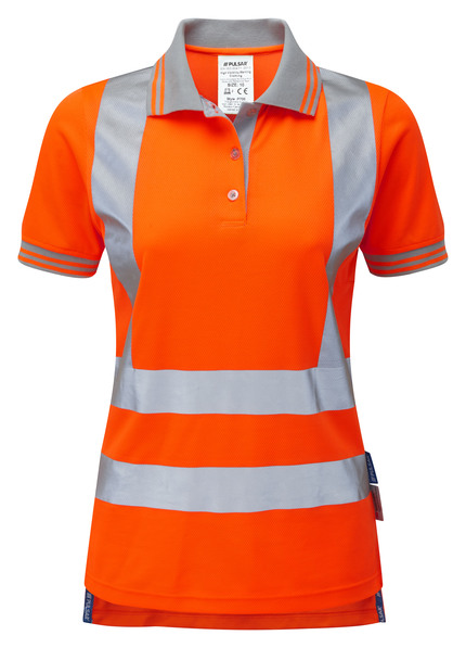 PULSAR Hi-Vis Ladies Polo Shirt