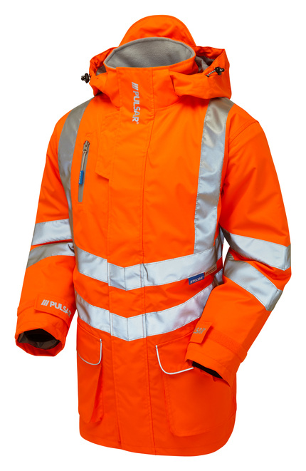 PULSAR Protect Rail Mesh Lined Storm Coat - Recycled