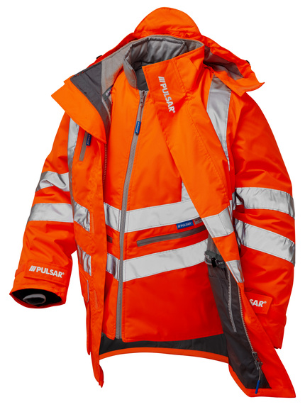 PULSAR Protect Rail Spec 7-in-1 Storm Coat - Recycled