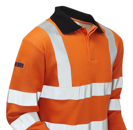 PULSAR Rail Spec FR-AST-ARC Hi-Vis Polo Shirt 2