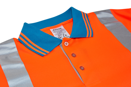 PULSAR Rail Spec Hi-Vis L/Sleeve Cut Reinforced Polo Shirt 2