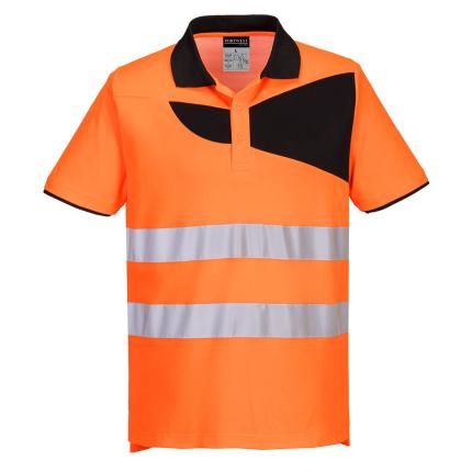 Portwest
 PW2 Hi-Vis Cotton Comfort Polo Shirt S/S 0