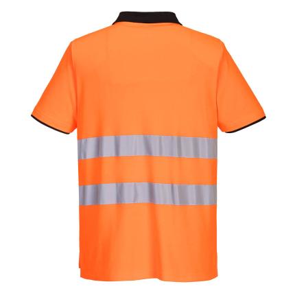 Portwest
 PW2 Hi-Vis Cotton Comfort Polo Shirt S/S 1