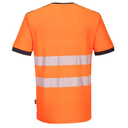 Portwest
 PW3 Hi-Vis V-Neck Mesh Insert T-Shirt S/S 1