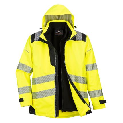 Portwest PW3 Hi-Vis 3-in-1 Jacket 0