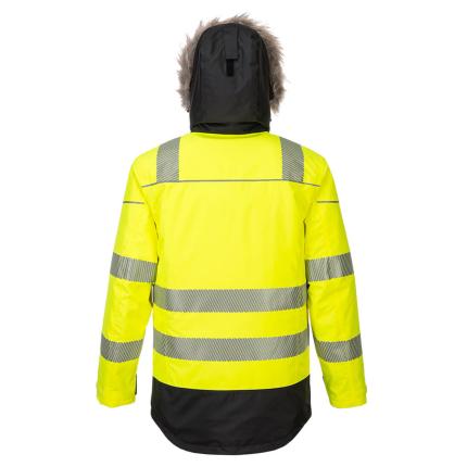 Portwest PW3 Hi-Vis Winter Parka Jacket 1