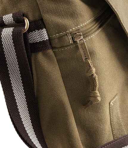 Quadra Vintage Canvas Despatch Bag 3