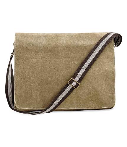 Quadra Vintage Canvas Despatch Bag 0