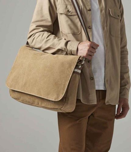 Quadra Vintage Canvas Despatch Bag 2