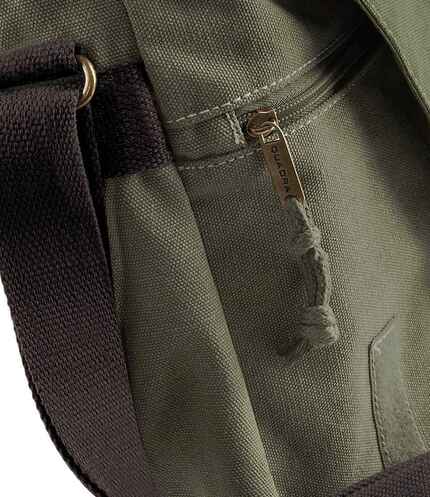 Quadra Vintage Canvas Despatch Bag 3