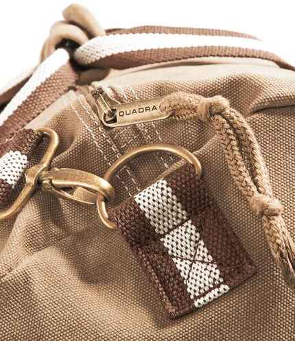 Quadra Vintage Canvas Holdall 1