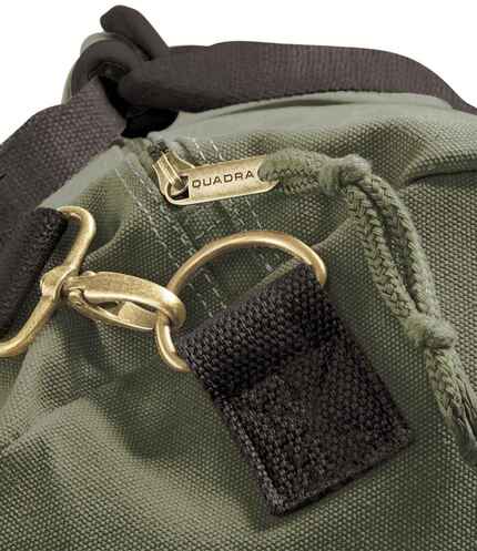 Quadra Vintage Canvas Holdall 2