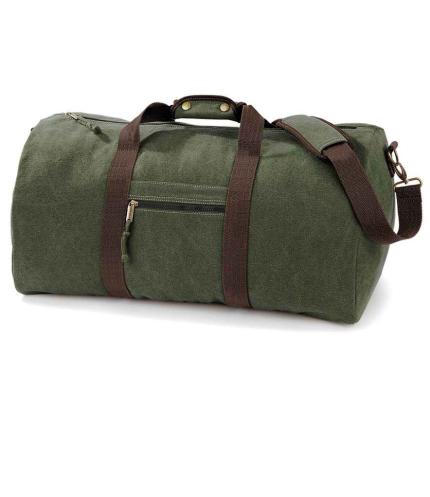 Quadra Vintage Canvas Holdall