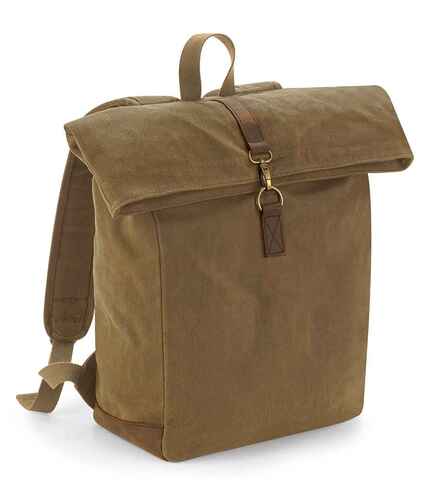 Quadra Heritage Waxed Canvas Backpack