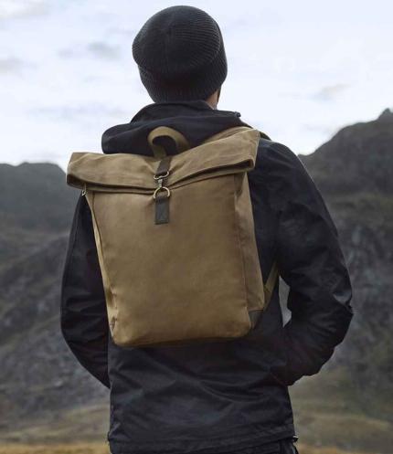 Quadra Heritage Waxed Canvas Backpack 2