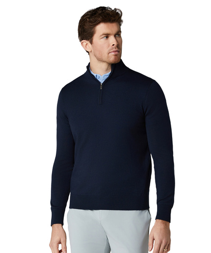 Callaway 1/4-zip merino blend sweater 1