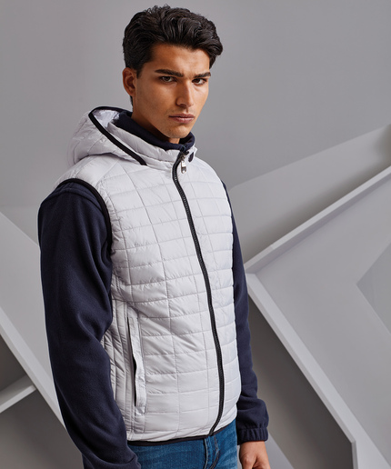 2786 Honeycomb Hooded Gilet 1
